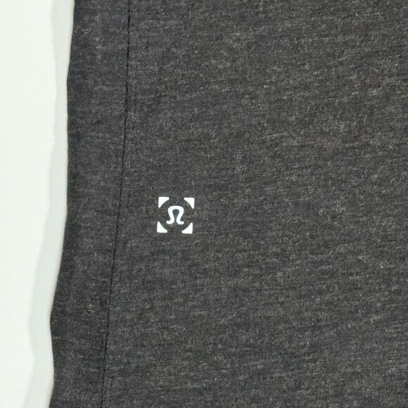 EUC Lululemon Love Is Love Charcoal Gray Cotton Short Sleeve T Shirt Mens Size M - Picture 5 of 9